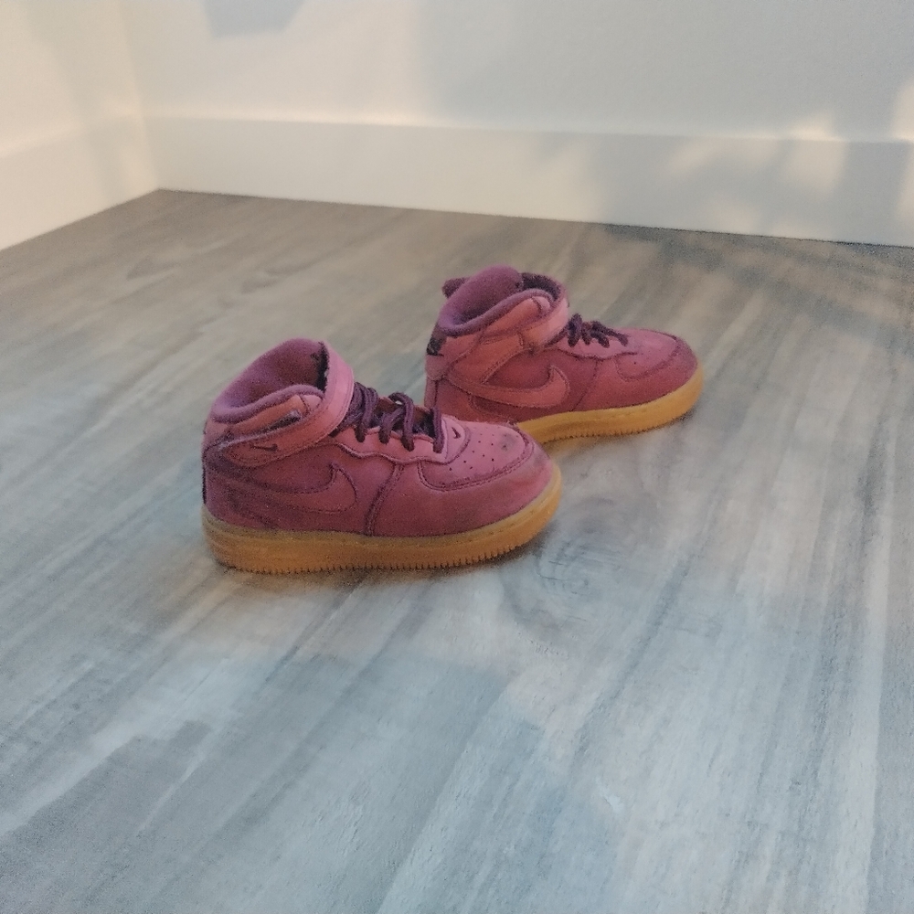 Purple suede Toddler Nike AF1 8C used